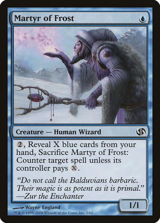 Mártir da Geada / Martyr of Frost - Magic: The Gathering - MoxLand