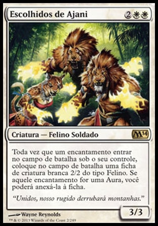 Escolhidos de Ajani / Ajani's Chosen - Magic: The Gathering - MoxLand