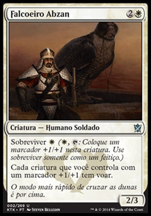 Falcoeiro Abzan / Abzan Falconer - Magic: The Gathering - MoxLand