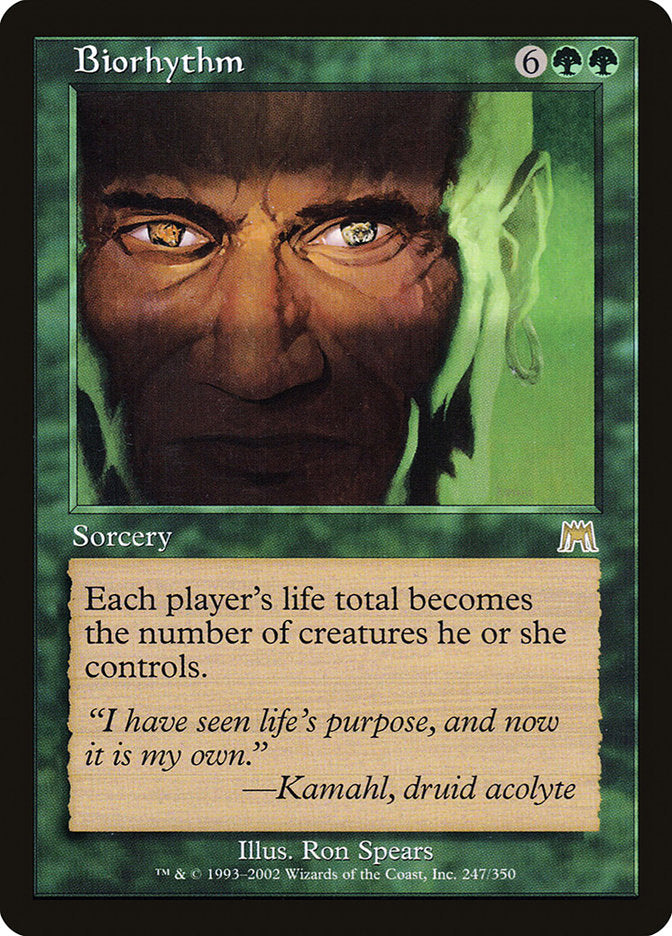 Biorritmo / Biorhythm - Magic: The Gathering - MoxLand