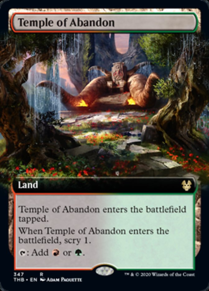 Templo do Abandono / Temple of Abandon - Magic: The Gathering - MoxLand