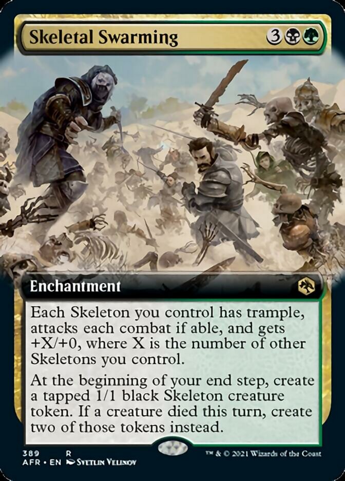 Enxame Esquelético / Skeletal Swarming - Magic: The Gathering - MoxLand