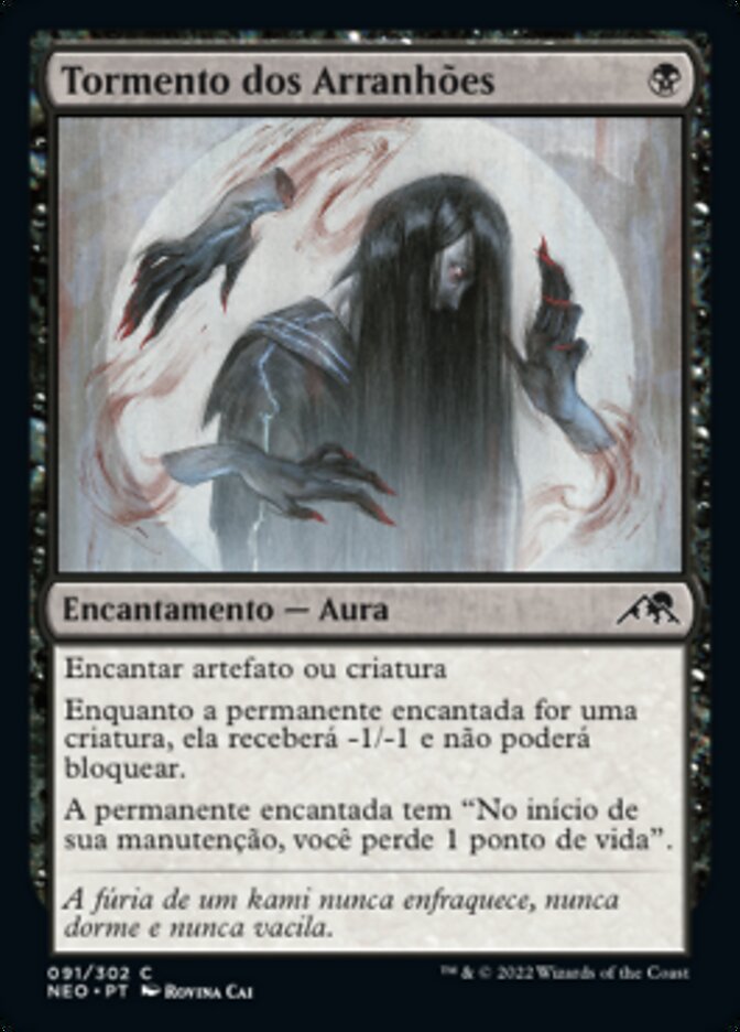 Tormento dos Arranhões / Clawing Torment - Magic: The Gathering - MoxLand