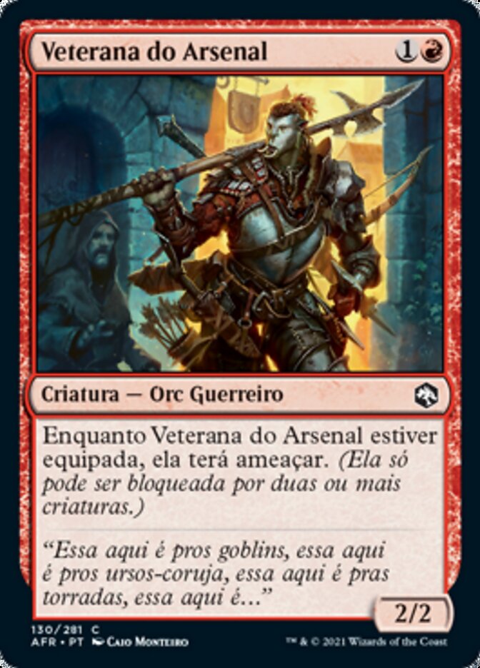 Veterana do Arsenal / Armory Veteran - Magic: The Gathering - MoxLand