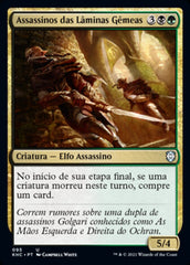 Assassinos das Lâminas Gêmeas / Twinblade Assassins - Magic: The Gathering - MoxLand