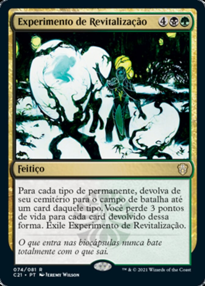 Experimento de Revitalização / Revival Experiment - Magic: The Gathering - MoxLand