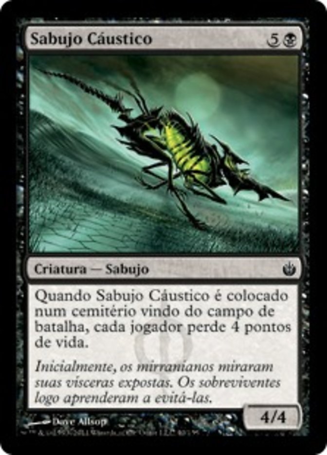 Sabujo Cáustico / Caustic Hound - Magic: The Gathering - MoxLand