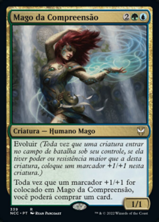 Mago da Compreensão / Fathom Mage - Magic: The Gathering - MoxLand