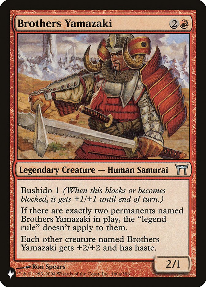 Irmãos Yamazaki / Brothers Yamazaki - Magic: The Gathering - MoxLand