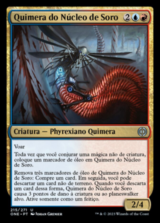 Quimera do Núcleo de Soro / Serum-Core Chimera - Magic: The Gathering - MoxLand