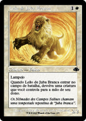 Leão de Juba Branca / Whitemane Lion - Magic: The Gathering - MoxLand