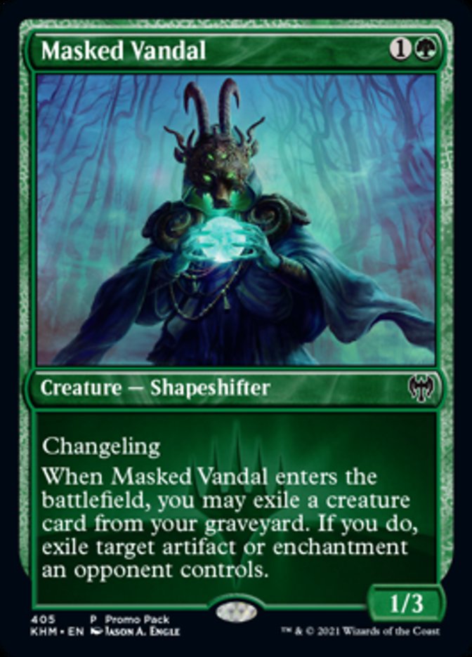 Vândalo Mascarado / Masked Vandal - Magic: The Gathering - MoxLand
