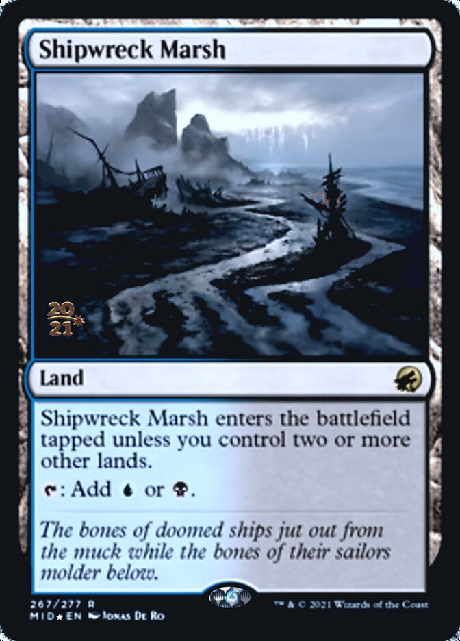 Charco do Naufrágio / Shipwreck Marsh - Magic: The Gathering - MoxLand