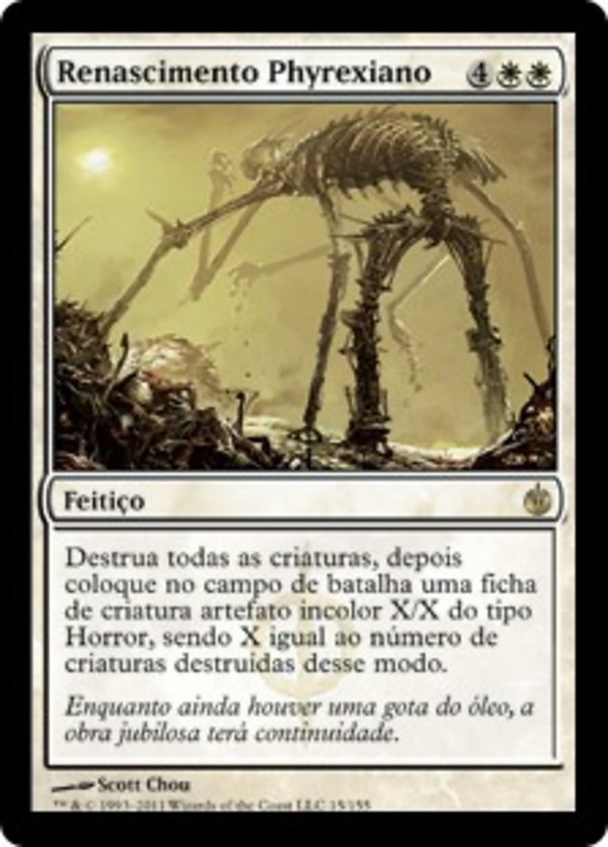 Renascimento Phyrexiano / Phyrexian Rebirth - Magic: The Gathering - MoxLand