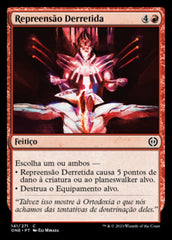 Repreensão Derretida / Molten Rebuke - Magic: The Gathering - MoxLand