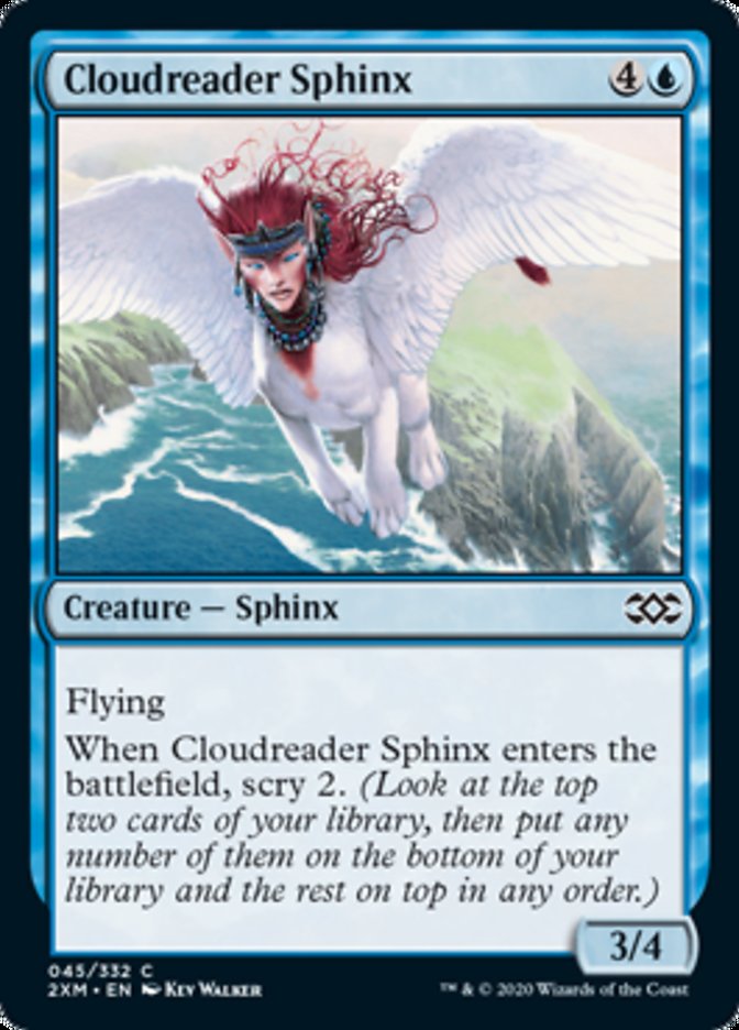 Esfinge Leitora de Nuvens / Cloudreader Sphinx - Magic: The Gathering - MoxLand