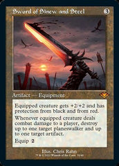 Espada de Aço e Tendão / Sword of Sinew and Steel - Magic: The Gathering - MoxLand