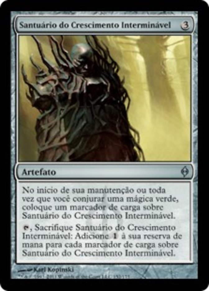 Santuário do Crescimento Interminável / Shrine of Boundless Growth - Magic: The Gathering - MoxLand