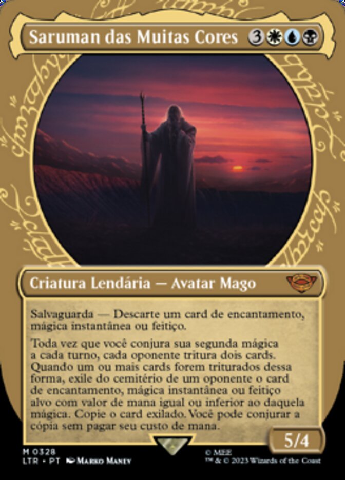 Saruman das Muitas Cores / Saruman of Many Colors - Magic: The Gathering - MoxLand