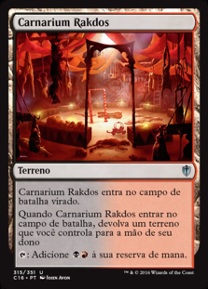 Carnarium Rakdos / Rakdos Carnarium - Magic: The Gathering - MoxLand