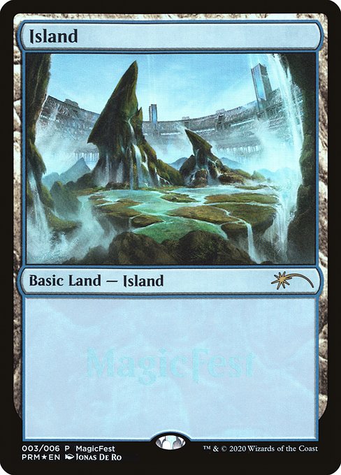 Ilha / Island - Magic: The Gathering - MoxLand