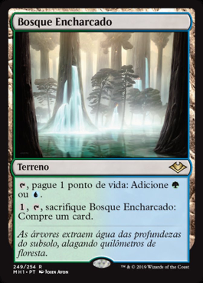 Bosque Encharcado / Waterlogged Grove - Magic: The Gathering - MoxLand