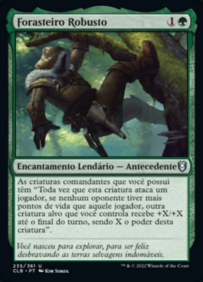 Forasteiro Robusto / Hardy Outlander - Magic: The Gathering - MoxLand