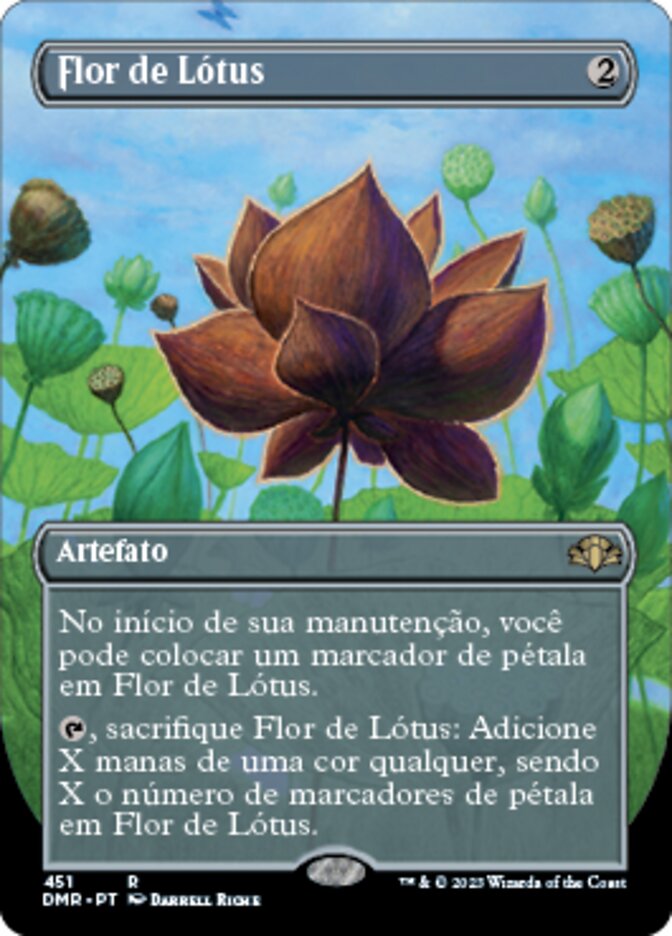 Flor de Lótus / Lotus Blossom - Magic: The Gathering - MoxLand