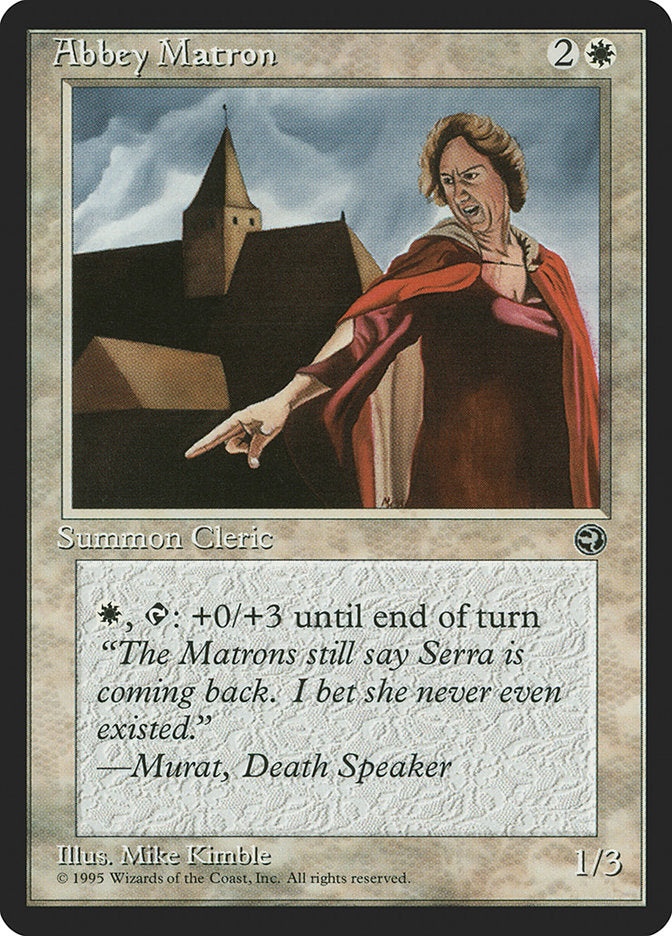 Matrona da Abadia / Abbey Matron - Magic: The Gathering - MoxLand