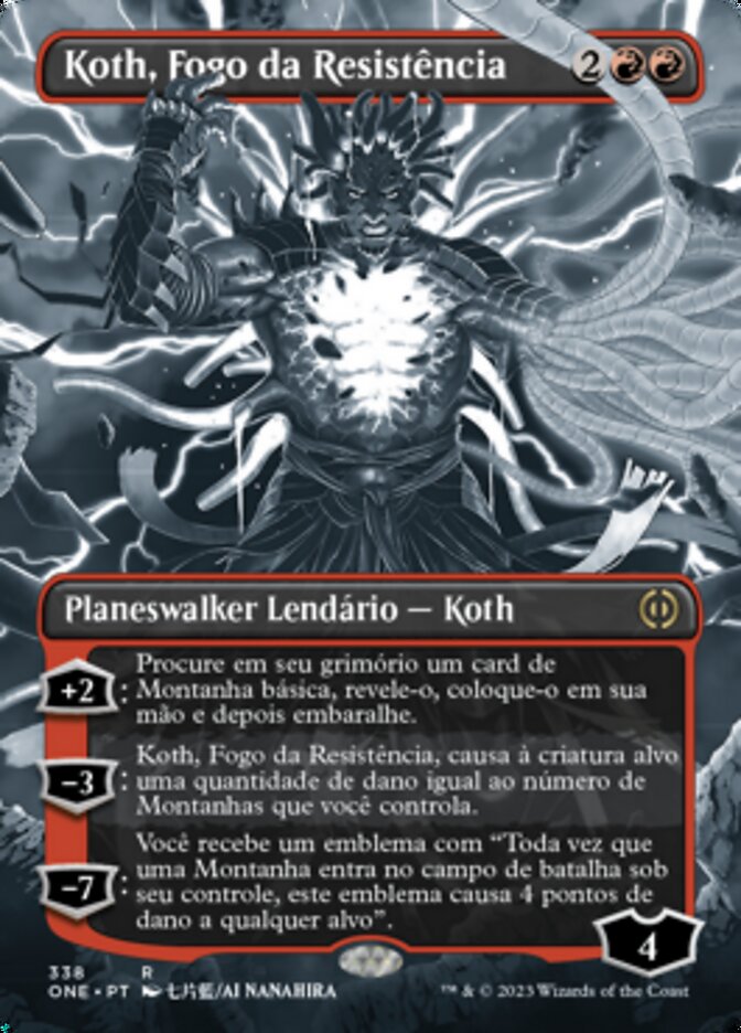 Koth, Fogo da Resistência / Koth, Fire of Resistance - Magic: The Gathering - MoxLand