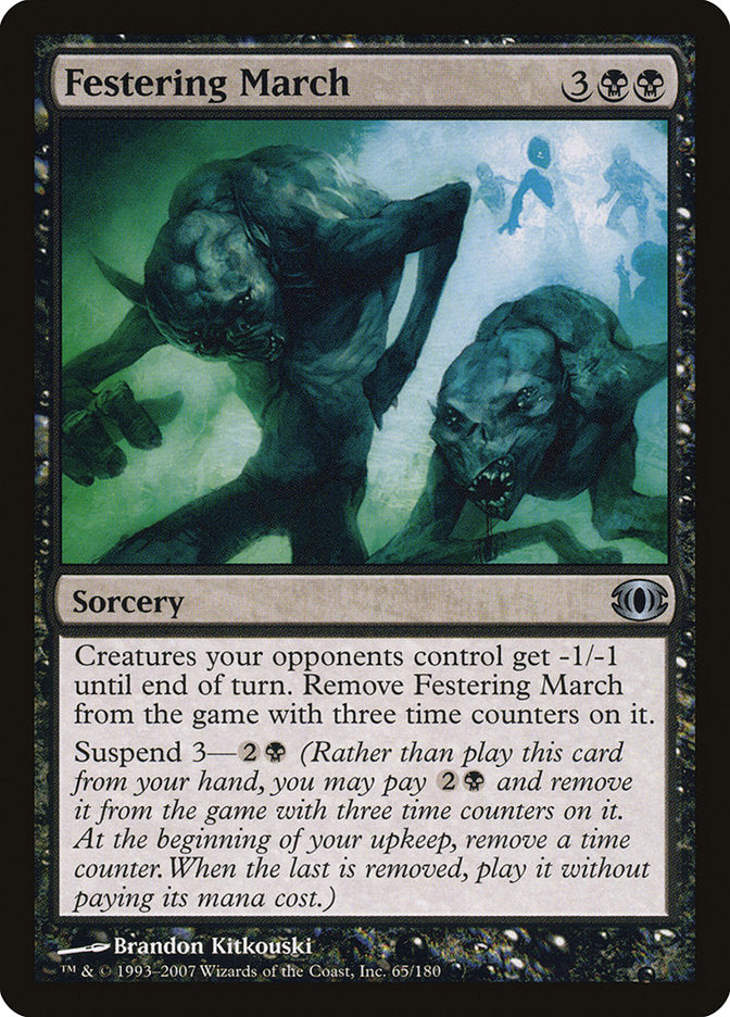 Marcha de Apodrecidos / Festering March - Magic: The Gathering - MoxLand