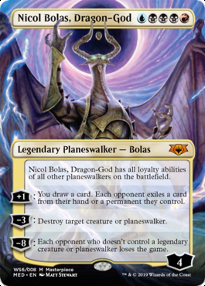 Nicol Bolas, Dragão-deus / Nicol Bolas, Dragon-God - Magic: The Gathering - MoxLand