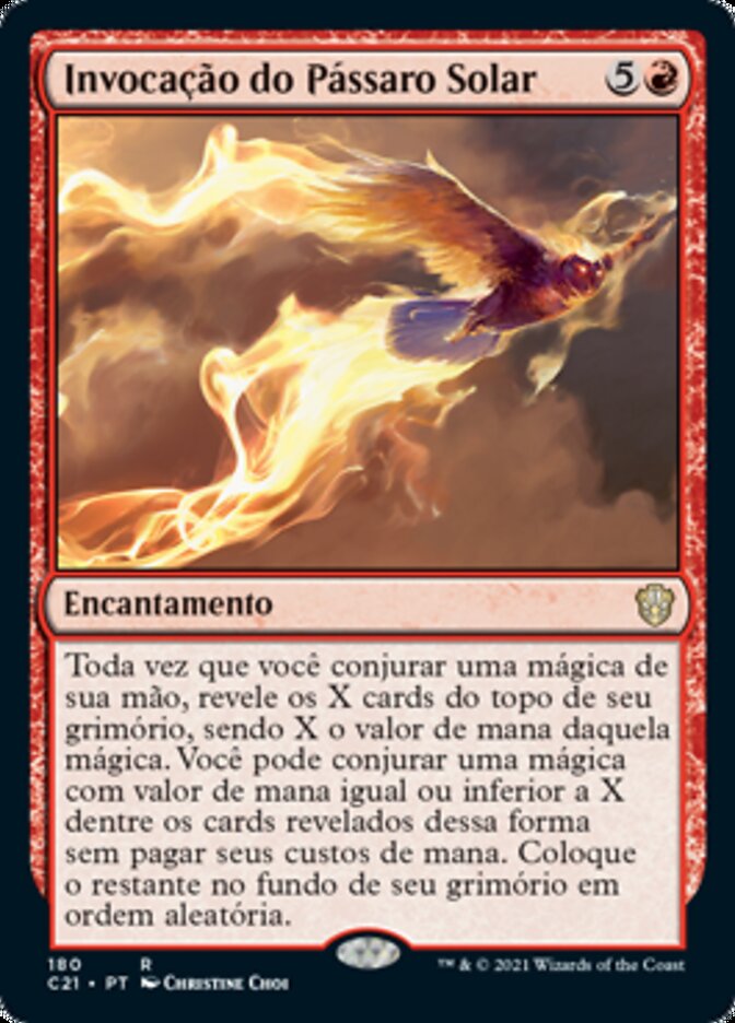 Invocação do Pássaro Solar / Sunbird's Invocation - Magic: The Gathering - MoxLand