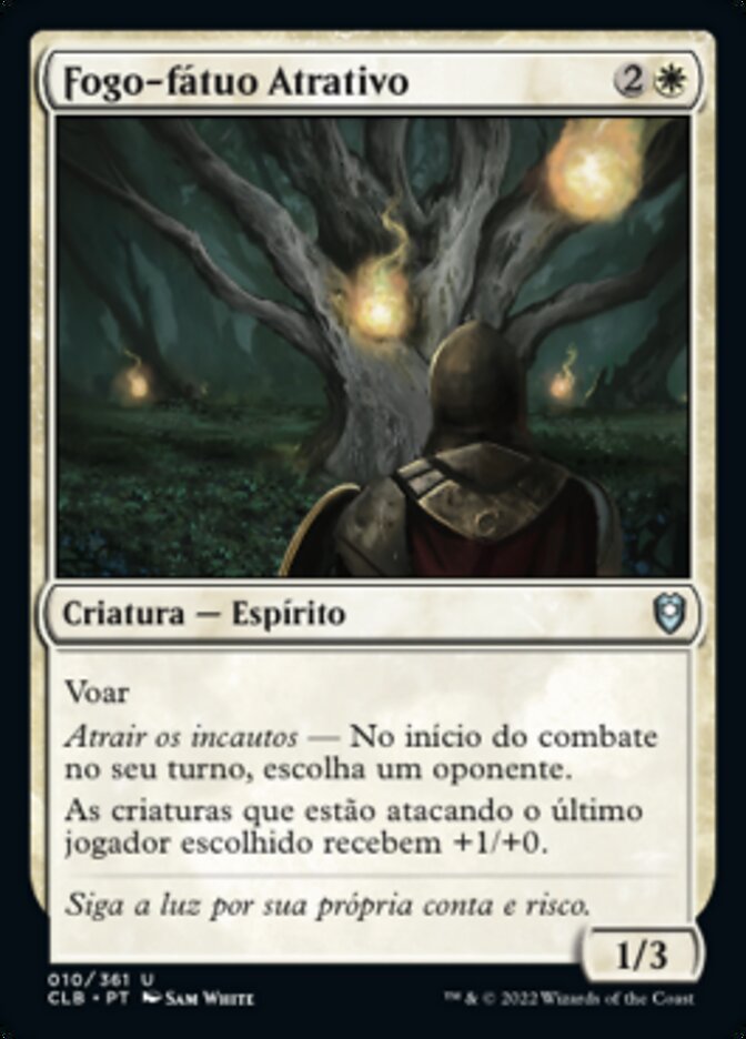 Fogo-fátuo Atrativo / Beckoning Will-o'-Wisp - Magic: The Gathering - MoxLand