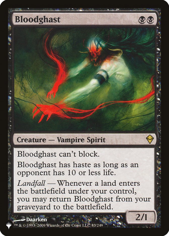 Terror Sanguinário / Bloodghast - Magic: The Gathering - MoxLand