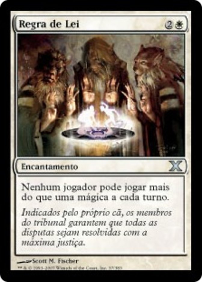 Regra de Lei / Rule of Law - Magic: The Gathering - MoxLand