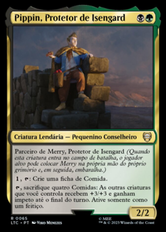 Pippin, Protetor de Isengard / Pippin, Warden of Isengard - Magic: The Gathering - MoxLand