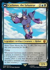 Cyclonus, o Sabotador / Cyclonus, the Saboteur - Magic: The Gathering - MoxLand