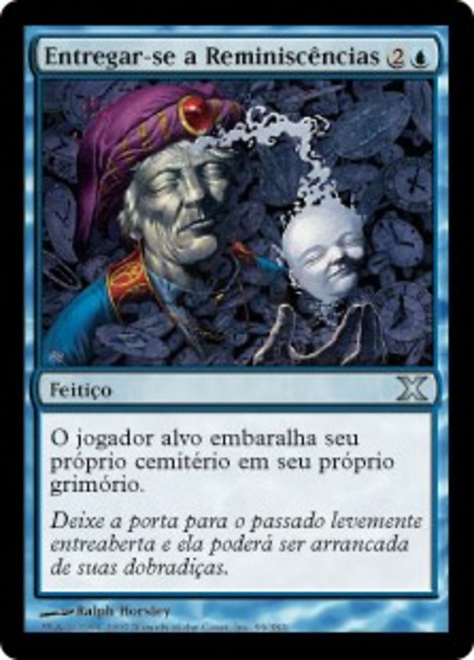 Entregar-se a Reminiscências / Reminisce - Magic: The Gathering - MoxLand