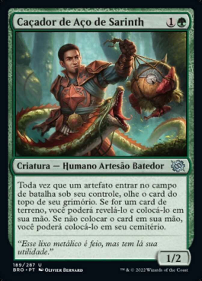 Caçador de Aço de Sarinth / Sarinth Steelseeker - Magic: The Gathering - MoxLand