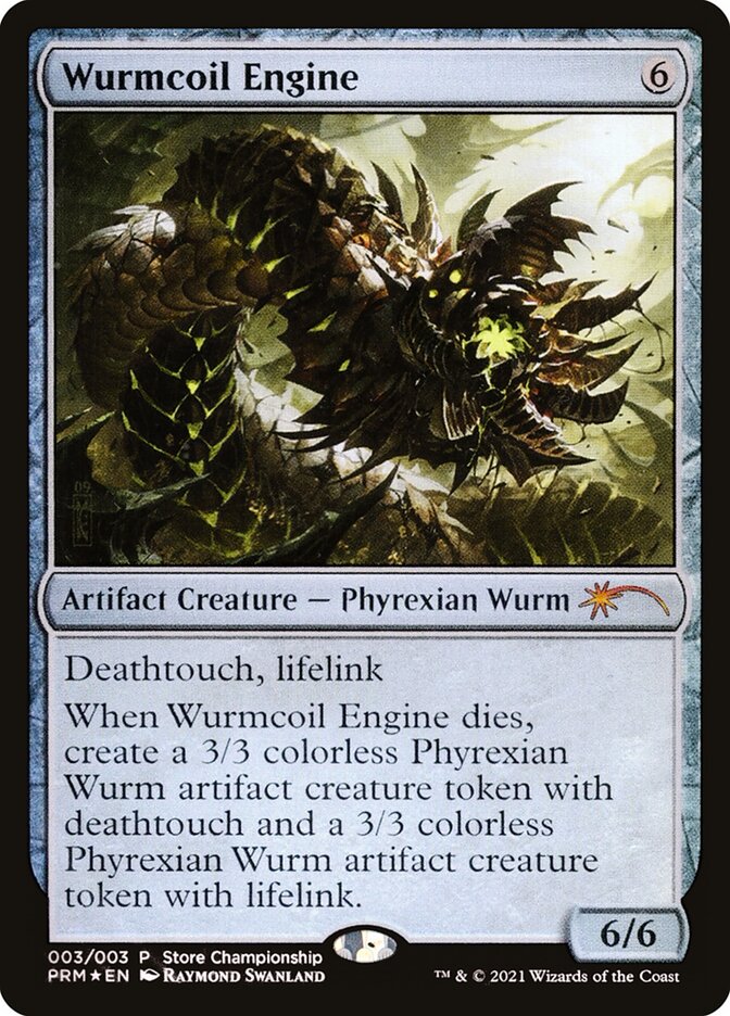 Máquina a Vorme Espiralado / Wurmcoil Engine - Magic: The Gathering - MoxLand