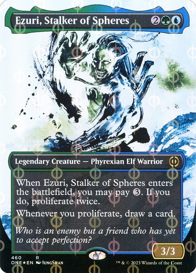 Ezuri, Espreitador de Esferas / Ezuri, Stalker of Spheres - Magic: The Gathering - MoxLand