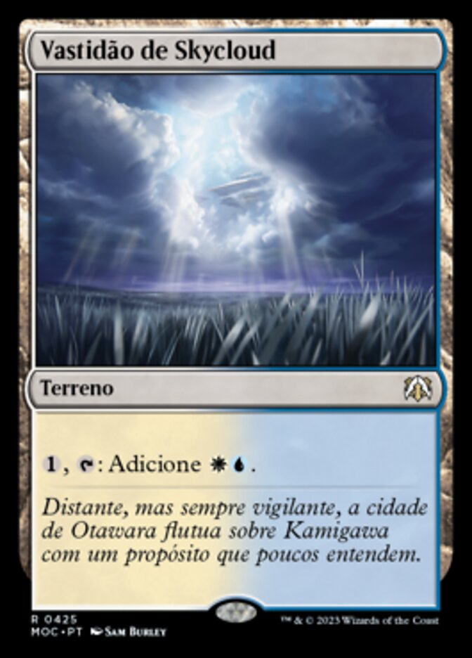 Vastidão de Skycloud / Skycloud Expanse - Magic: The Gathering - MoxLand