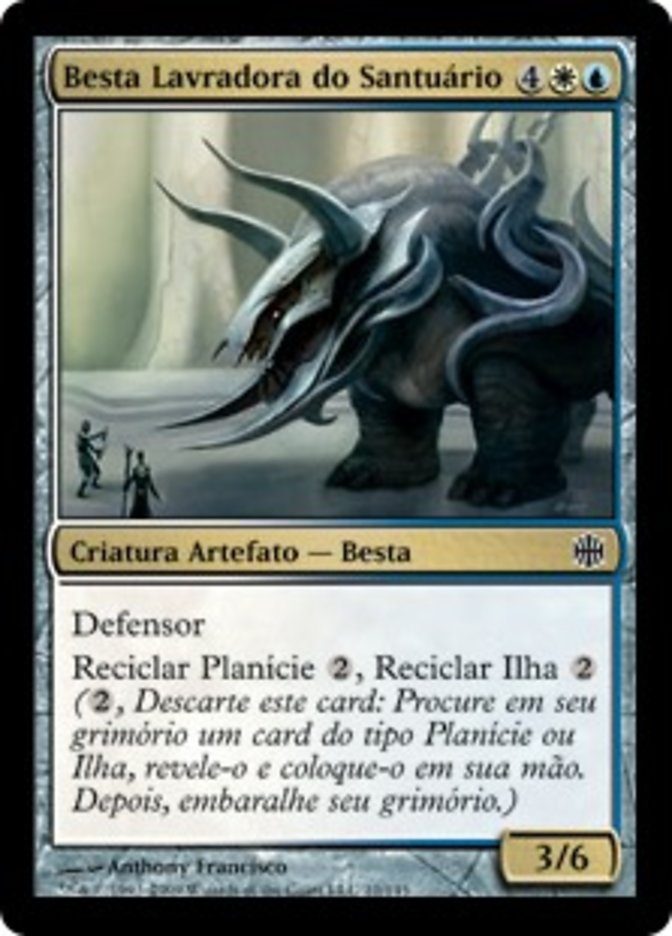 Besta Lavradora do Santuário / Sanctum Plowbeast - Magic: The Gathering - MoxLand