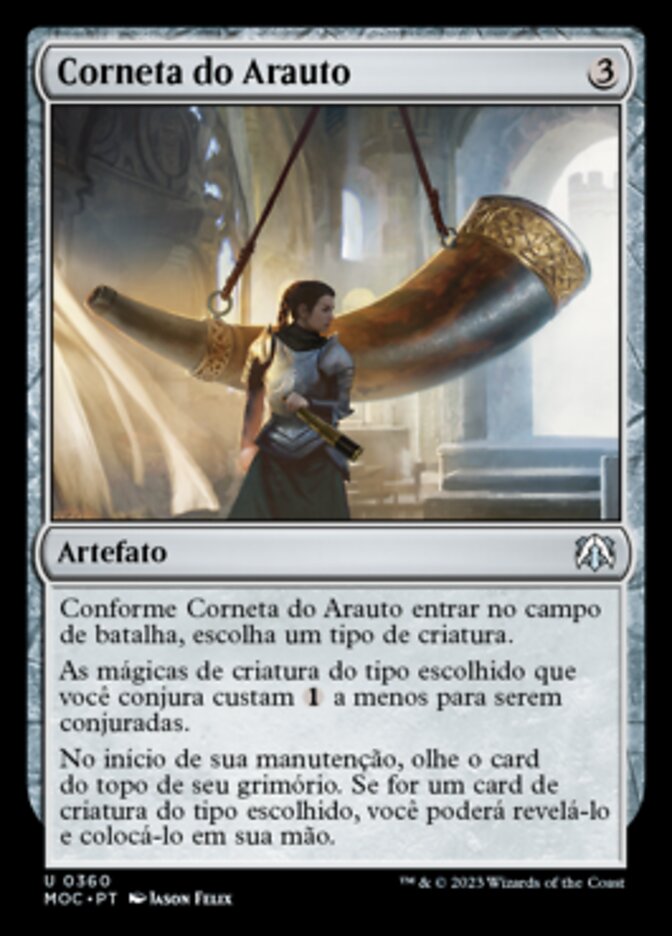 Corneta do Arauto / Herald's Horn - Magic: The Gathering - MoxLand