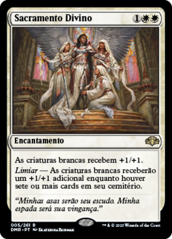 Sacramento Divino / Divine Sacrament - Magic: The Gathering - MoxLand