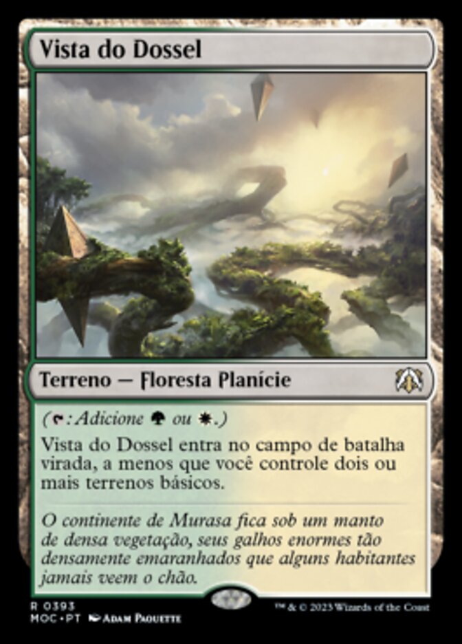 Vista do Dossel / Canopy Vista - Magic: The Gathering - MoxLand