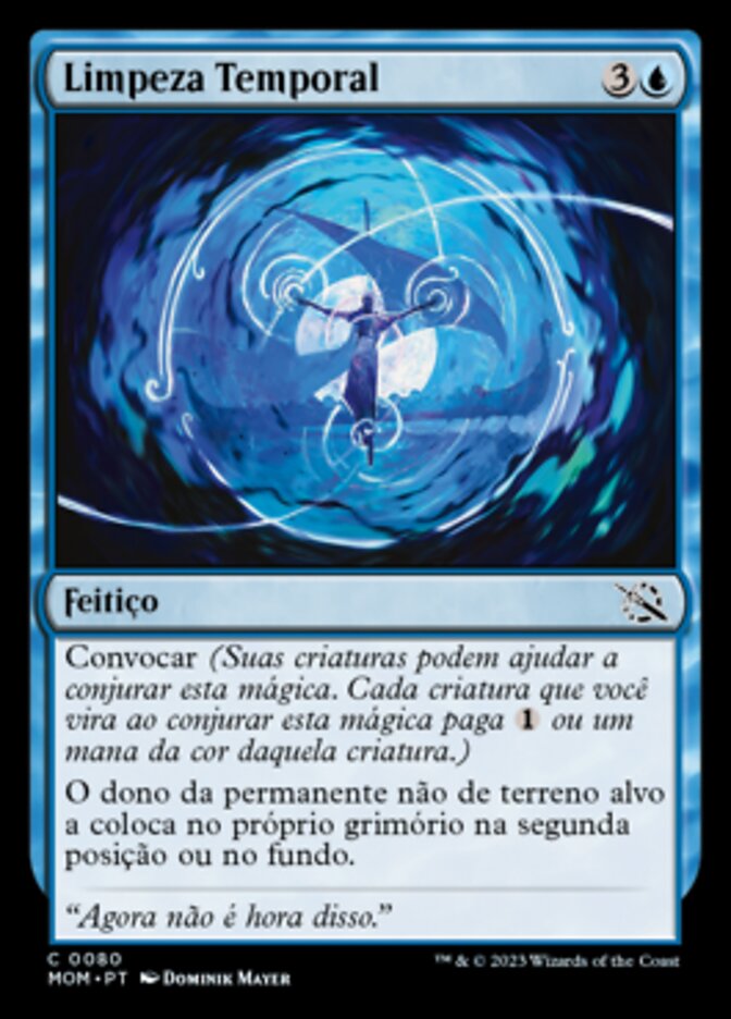 Limpeza Temporal / Temporal Cleansing - Magic: The Gathering - MoxLand