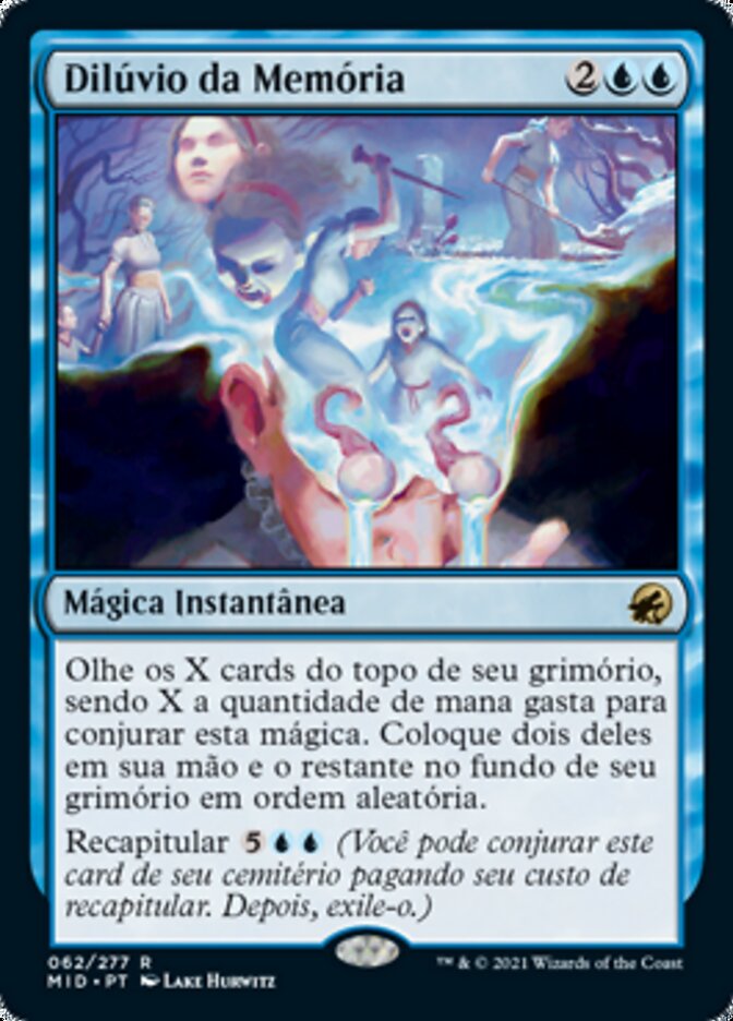 Dilúvio da Memória / Memory Deluge - Magic: The Gathering - MoxLand