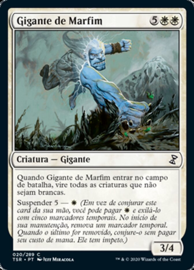 Gigante de Marfim / Ivory Giant - Magic: The Gathering - MoxLand